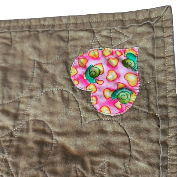 Project Linus Sock Monkey Playing Sports Quilted Baby Blanket - Picture 5 of 5